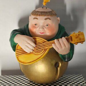 Department 56 Merry Maker Martin The Mandolinist Hand Painted Porcelain Ornament